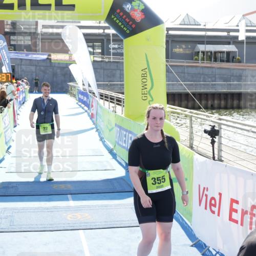10.08.2025 - GEWOBA Citytriathlon Bremen H.Heesch http://msf.ph/oto/8553919 10.08.2025 15:48:42 Ziel 355 meine-sportfotos.de
