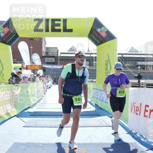10.08.2025 - GEWOBA Citytriathlon Bremen H.Heesch http://msf.ph/oto/8554590 10.08.2025 15:51:11 Ziel 140, 419 meine-sportfotos.de