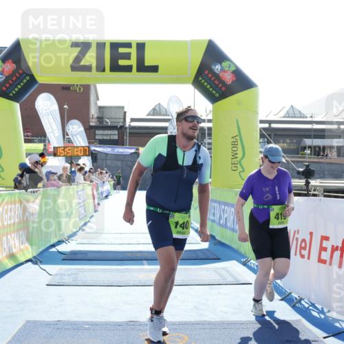 10.08.2025 - GEWOBA Citytriathlon Bremen H.Heesch http://msf.ph/oto/8554595 10.08.2025 15:51:11 Ziel 140, 419 meine-sportfotos.de