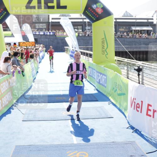 10.08.2025 - GEWOBA Citytriathlon Bremen H.Heesch http://msf.ph/oto/8554741 10.08.2025 15:20:13 Ziel 81, 317 meine-sportfotos.de