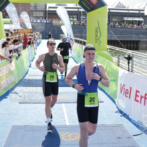 10.08.2025 - GEWOBA Citytriathlon Bremen H.Heesch http://msf.ph/oto/8554810 10.08.2025 15:20:38 Ziel 20, 47, 50, 69, 76 meine-sportfotos.de