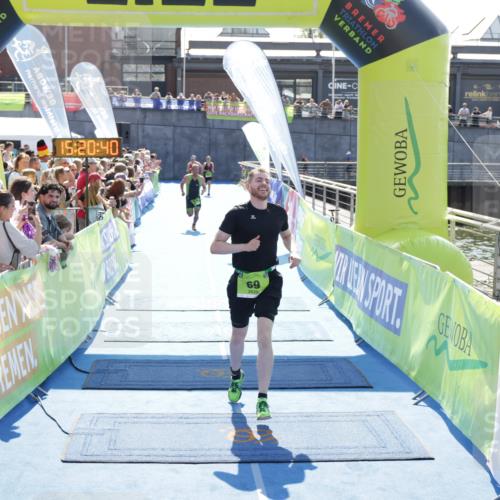10.08.2025 - GEWOBA Citytriathlon Bremen H.Heesch http://msf.ph/oto/8554841 10.08.2025 15:20:44 Ziel 20, 47, 69, 314, 353 meine-sportfotos.de
