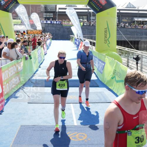 10.08.2025 - GEWOBA Citytriathlon Bremen H.Heesch http://msf.ph/oto/8554903 10.08.2025 15:20:56 Ziel 30, 353, 423, 436 meine-sportfotos.de