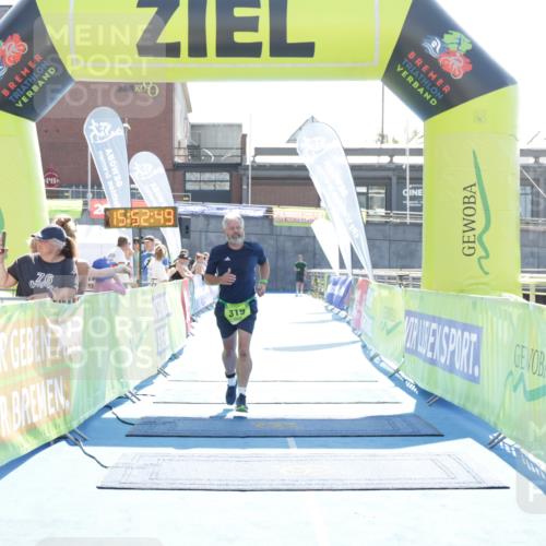 10.08.2025 - GEWOBA Citytriathlon Bremen H.Heesch http://msf.ph/oto/8554948 10.08.2025 15:52:53 Ziel 319 meine-sportfotos.de
