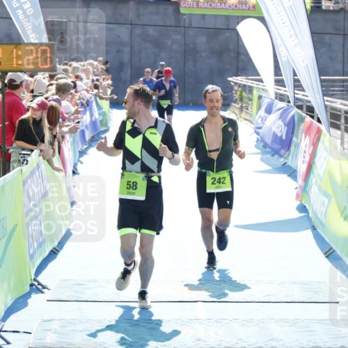 10.08.2025 - GEWOBA Citytriathlon Bremen H.Heesch http://msf.ph/oto/8554984 10.08.2025 15:21:24 Ziel 58, 90, 147, 242, 289 meine-sportfotos.de