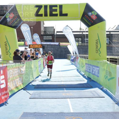 10.08.2025 - GEWOBA Citytriathlon Bremen H.Heesch http://msf.ph/oto/8554995 10.08.2025 15:54:39 Ziel 522 meine-sportfotos.de