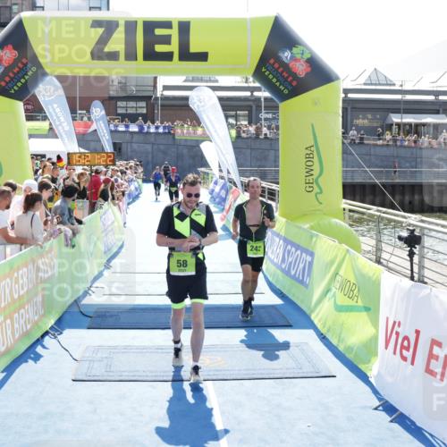 10.08.2025 - GEWOBA Citytriathlon Bremen H.Heesch http://msf.ph/oto/8555002 10.08.2025 15:21:26 Ziel 58, 90, 147, 242, 289, 484 meine-sportfotos.de