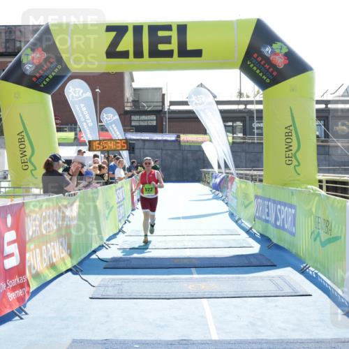 10.08.2025 - GEWOBA Citytriathlon Bremen H.Heesch http://msf.ph/oto/8555004 10.08.2025 15:54:39 Ziel 522 meine-sportfotos.de