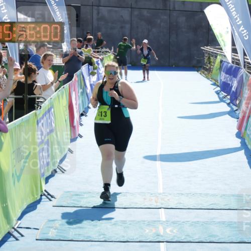10.08.2025 - GEWOBA Citytriathlon Bremen H.Heesch http://msf.ph/oto/8555111 10.08.2025 15:56:04 Ziel 413 meine-sportfotos.de