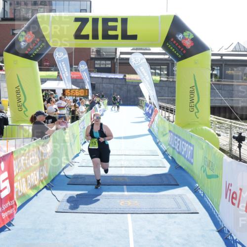 10.08.2025 - GEWOBA Citytriathlon Bremen H.Heesch http://msf.ph/oto/8555155 10.08.2025 15:56:06 Ziel 413 meine-sportfotos.de