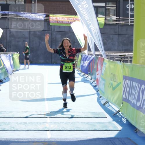 10.08.2025 - GEWOBA Citytriathlon Bremen H.Heesch http://msf.ph/oto/8555862 10.08.2025 16:03:46 Ziel 513 meine-sportfotos.de