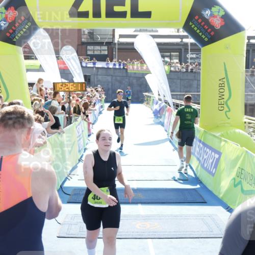 10.08.2025 - GEWOBA Citytriathlon Bremen H.Heesch http://msf.ph/oto/8555899 10.08.2025 15:26:14 Ziel 130, 205, 303, 404 meine-sportfotos.de
