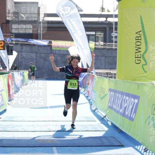 10.08.2025 - GEWOBA Citytriathlon Bremen H.Heesch http://msf.ph/oto/8555903 10.08.2025 16:03:47 Ziel 513 meine-sportfotos.de