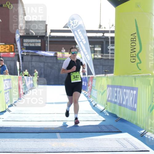 10.08.2025 - GEWOBA Citytriathlon Bremen H.Heesch http://msf.ph/oto/8556067 10.08.2025 16:08:32 Ziel 343 meine-sportfotos.de