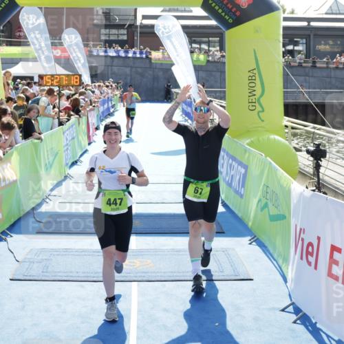 10.08.2025 - GEWOBA Citytriathlon Bremen H.Heesch http://msf.ph/oto/8556104 10.08.2025 15:27:22 Ziel 67, 103, 204, 447 meine-sportfotos.de