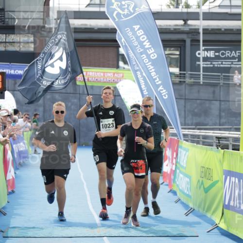 10.08.2025 - GEWOBA Citytriathlon Bremen H.Heesch http://msf.ph/oto/8556105 10.08.2025 14:25:04 Ziel 765, 894, 964, 1023 meine-sportfotos.de