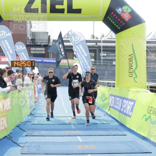 10.08.2025 - GEWOBA Citytriathlon Bremen H.Heesch http://msf.ph/oto/8556114 10.08.2025 14:25:05 Ziel 765, 894, 964, 1023 meine-sportfotos.de