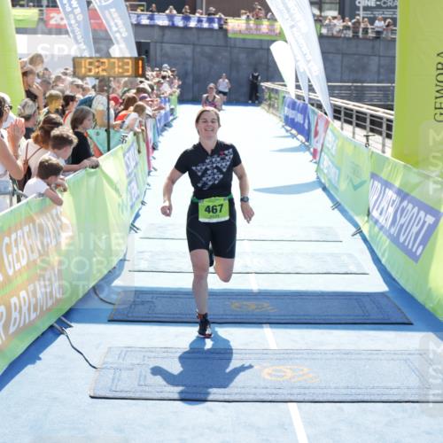 10.08.2025 - GEWOBA Citytriathlon Bremen H.Heesch http://msf.ph/oto/8556122 10.08.2025 15:27:35 Ziel 466, 467 meine-sportfotos.de