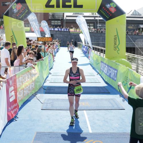 10.08.2025 - GEWOBA Citytriathlon Bremen H.Heesch http://msf.ph/oto/8556172 10.08.2025 15:27:42 Ziel 56, 466 meine-sportfotos.de