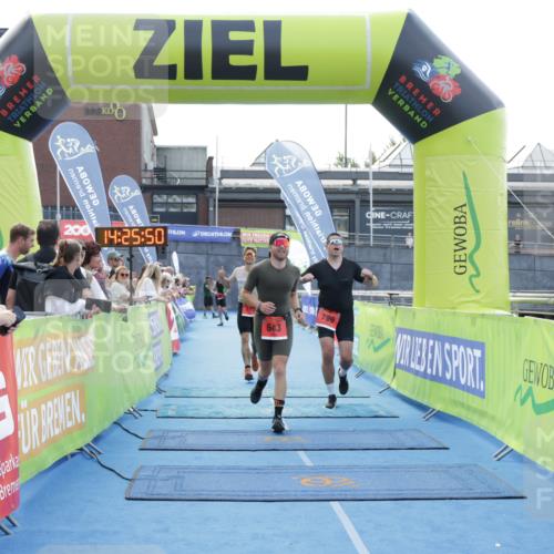 10.08.2025 - GEWOBA Citytriathlon Bremen H.Heesch http://msf.ph/oto/8556177 10.08.2025 14:25:54 Ziel 643, 749, 789 meine-sportfotos.de