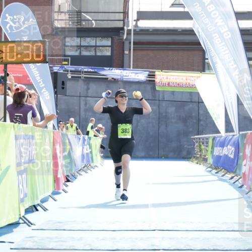 10.08.2025 - GEWOBA Citytriathlon Bremen H.Heesch http://msf.ph/oto/8556204 10.08.2025 16:10:34 Ziel 383 meine-sportfotos.de