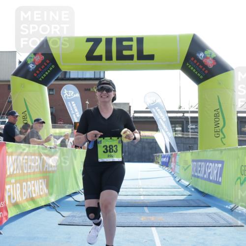 10.08.2025 - GEWOBA Citytriathlon Bremen H.Heesch http://msf.ph/oto/8556278 10.08.2025 16:10:38 Ziel 383 meine-sportfotos.de