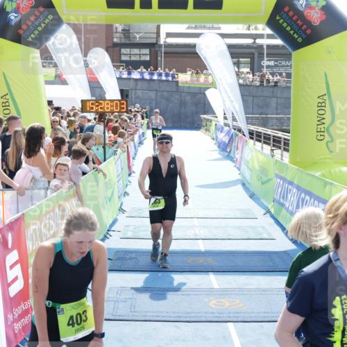 10.08.2025 - GEWOBA Citytriathlon Bremen H.Heesch http://msf.ph/oto/8556284 10.08.2025 15:28:07 Ziel 78, 283, 395, 403 meine-sportfotos.de