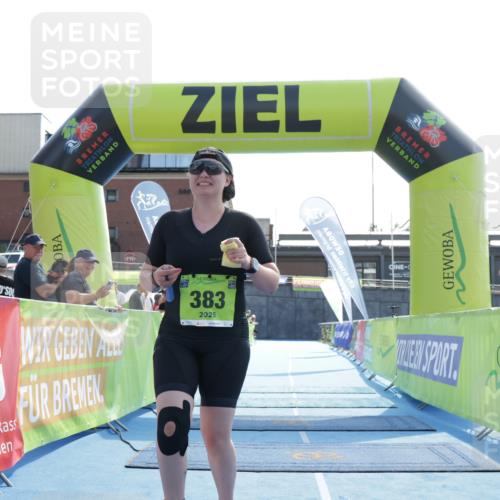 10.08.2025 - GEWOBA Citytriathlon Bremen H.Heesch http://msf.ph/oto/8556298 10.08.2025 16:10:38 Ziel 383 meine-sportfotos.de