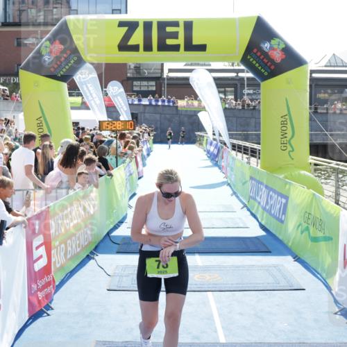 10.08.2025 - GEWOBA Citytriathlon Bremen H.Heesch http://msf.ph/oto/8556317 10.08.2025 15:28:14 Ziel 78 meine-sportfotos.de