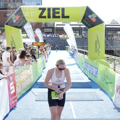 10.08.2025 - GEWOBA Citytriathlon Bremen H.Heesch http://msf.ph/oto/8556321 10.08.2025 15:28:15 Ziel 78 meine-sportfotos.de