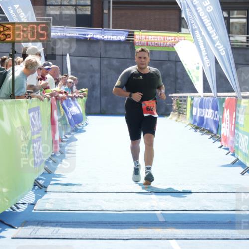 10.08.2025 - GEWOBA Citytriathlon Bremen H.Heesch http://msf.ph/oto/8556678 10.08.2025 14:33:08 Ziel 664 meine-sportfotos.de