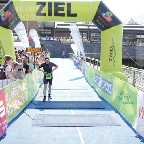 10.08.2025 - GEWOBA Citytriathlon Bremen H.Heesch http://msf.ph/oto/8556761 10.08.2025 15:31:15 Ziel 274 meine-sportfotos.de