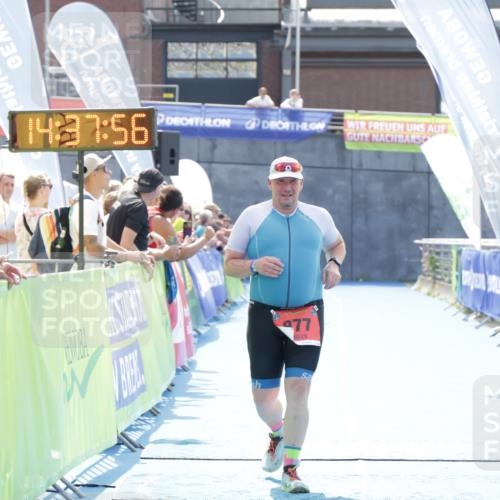 10.08.2025 - GEWOBA Citytriathlon Bremen H.Heesch http://msf.ph/oto/8556833 10.08.2025 14:38:00 Ziel 877 meine-sportfotos.de