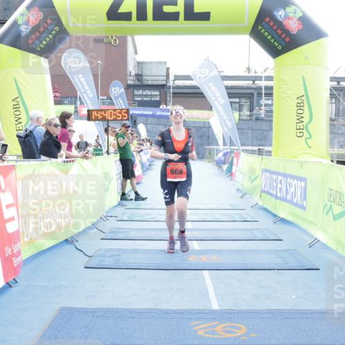 10.08.2025 - GEWOBA Citytriathlon Bremen H.Heesch http://msf.ph/oto/8556997 10.08.2025 14:40:59 Ziel 968 meine-sportfotos.de
