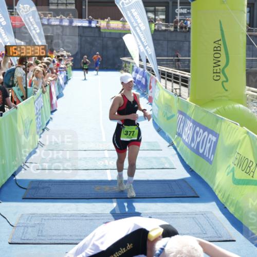 10.08.2025 - GEWOBA Citytriathlon Bremen H.Heesch http://msf.ph/oto/8557029 10.08.2025 15:33:40 Ziel 358, 377, 439 meine-sportfotos.de