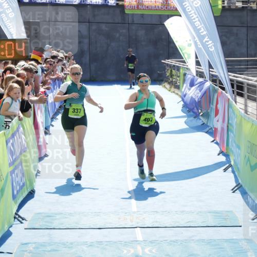 10.08.2025 - GEWOBA Citytriathlon Bremen H.Heesch http://msf.ph/oto/8557086 10.08.2025 15:34:08 Ziel 337, 407 meine-sportfotos.de