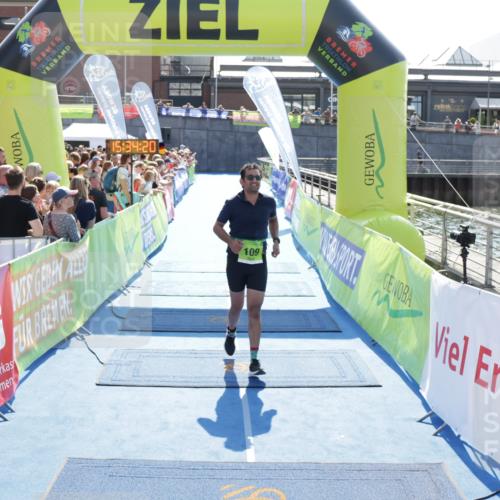 10.08.2025 - GEWOBA Citytriathlon Bremen H.Heesch http://msf.ph/oto/8557123 10.08.2025 15:34:24 Ziel 109 meine-sportfotos.de