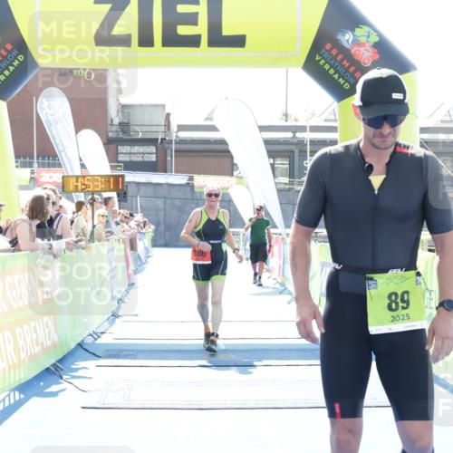 10.08.2025 - GEWOBA Citytriathlon Bremen H.Heesch http://msf.ph/oto/8557172 10.08.2025 14:53:14 Ziel 89, 980 meine-sportfotos.de