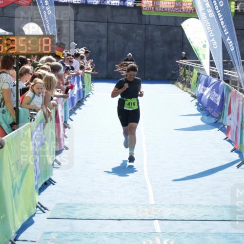 10.08.2025 - GEWOBA Citytriathlon Bremen H.Heesch http://msf.ph/oto/8557228 10.08.2025 15:35:22 Ziel 416 meine-sportfotos.de