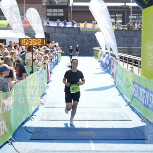 10.08.2025 - GEWOBA Citytriathlon Bremen H.Heesch http://msf.ph/oto/8557243 10.08.2025 15:35:25 Ziel 416 meine-sportfotos.de