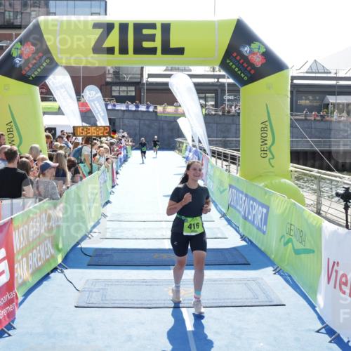 10.08.2025 - GEWOBA Citytriathlon Bremen H.Heesch http://msf.ph/oto/8557251 10.08.2025 15:35:26 Ziel 416 meine-sportfotos.de