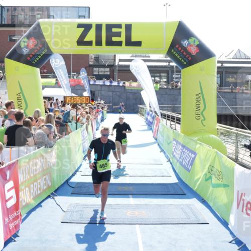 10.08.2025 - GEWOBA Citytriathlon Bremen H.Heesch http://msf.ph/oto/8557277 10.08.2025 15:35:34 Ziel 344, 485 meine-sportfotos.de