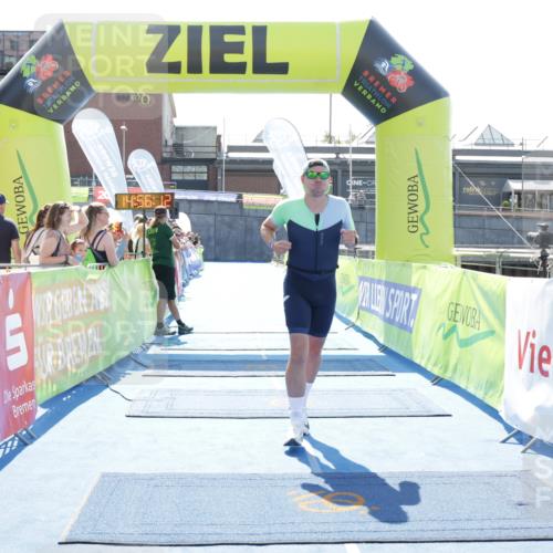 10.08.2025 - GEWOBA Citytriathlon Bremen H.Heesch http://msf.ph/oto/8557288 10.08.2025 14:56:15 Ziel 746 meine-sportfotos.de