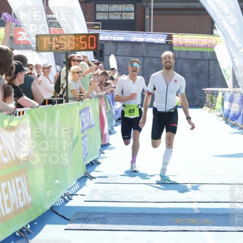 10.08.2025 - GEWOBA Citytriathlon Bremen H.Heesch http://msf.ph/oto/8557300 10.08.2025 14:58:54 Ziel 49, 159 meine-sportfotos.de