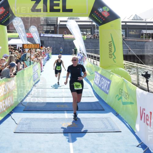 10.08.2025 - GEWOBA Citytriathlon Bremen H.Heesch http://msf.ph/oto/8557549 10.08.2025 15:37:17 Ziel 459, 504 meine-sportfotos.de