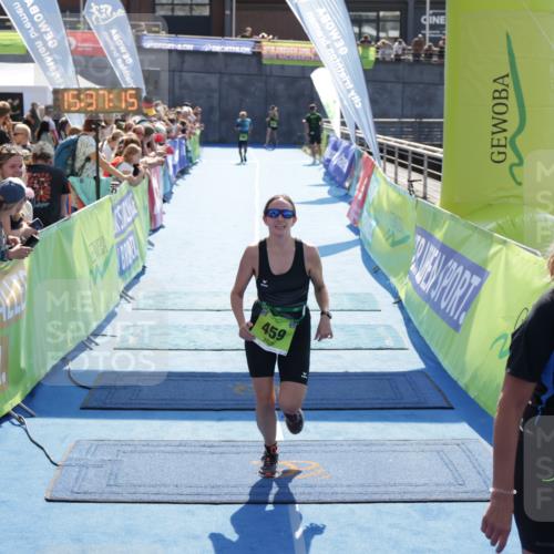 10.08.2025 - GEWOBA Citytriathlon Bremen H.Heesch http://msf.ph/oto/8557554 10.08.2025 15:37:19 Ziel 459, 504 meine-sportfotos.de