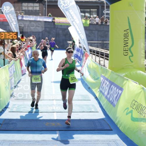 10.08.2025 - GEWOBA Citytriathlon Bremen H.Heesch http://msf.ph/oto/8557568 10.08.2025 15:37:30 Ziel 336, 374, 473 meine-sportfotos.de