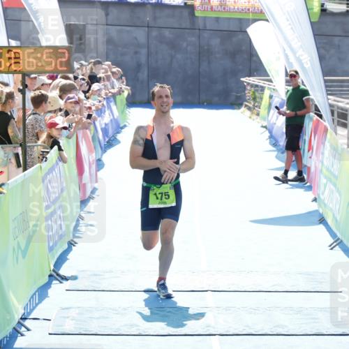 10.08.2025 - GEWOBA Citytriathlon Bremen H.Heesch http://msf.ph/oto/8557652 10.08.2025 15:06:56 Ziel 107, 175 meine-sportfotos.de