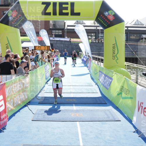 10.08.2025 - GEWOBA Citytriathlon Bremen H.Heesch http://msf.ph/oto/8557680 10.08.2025 15:38:35 Ziel 332, 379, 465 meine-sportfotos.de