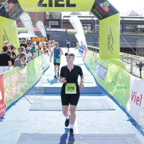 10.08.2025 - GEWOBA Citytriathlon Bremen H.Heesch http://msf.ph/oto/8557713 10.08.2025 15:38:43 Ziel 270, 332, 379 meine-sportfotos.de